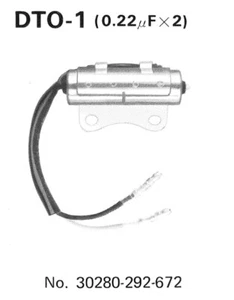 Capacitor for Honda CJ 250 T 1977 / CJ 360 T 1978 / Kawasaki Z 250 1978-1983 - Picture 1 of 3