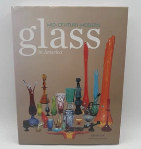 Mid-Century Modern Glass in America (Hardback or Cased Book) By Dean Six - Imagen 1 de 8