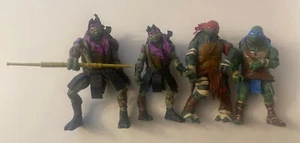 2014 Playmates TMNT Movie Action Figure Teenage Mutant Ninja Turtles 5" lot Of 4 - Picture 1 of 5