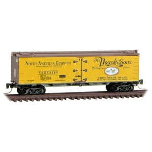 Micro Trains Z Scale H.M. Noack and Sons NADX ~ 40’ Wood Side Reefer ~ 51800865 - Picture 1 of 1