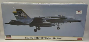 F/A-18C Hornet VFA-192 Hornet Chippy Ho 2001 Hasegawa 00399 Model Airplane New - Picture 1 of 6
