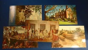 5 postales vintage: Berkeley Plantation Virginia VA - Imagen 1 de 16