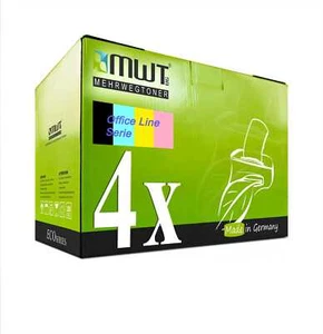 4x Office Toner/Chip für Lexmark X-560-N X-560-DN - Bild 1 von 9
