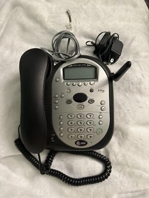 AT&T  1487 Single Line Corded Screen Display Speaker Phone w/Adaptor And Cords - Image 1 of 4