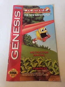 Sega Genesis Manual Only Pac-Man 2 The New Adventures  - Picture 1 of 2