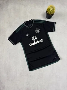 Adidas Celtic 2023/24 Jersey Soccer Black Mens S Size - Picture 1 of 14
