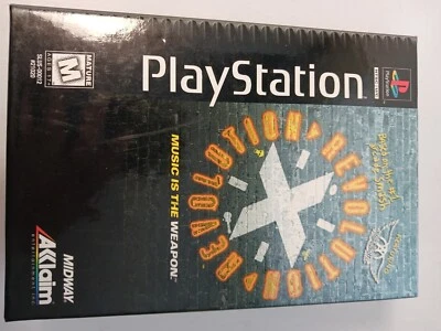 Revolution X (Sony Playstation 1) PS1 Longbox near mint condition, wow get it!!! - Image 1 of 4