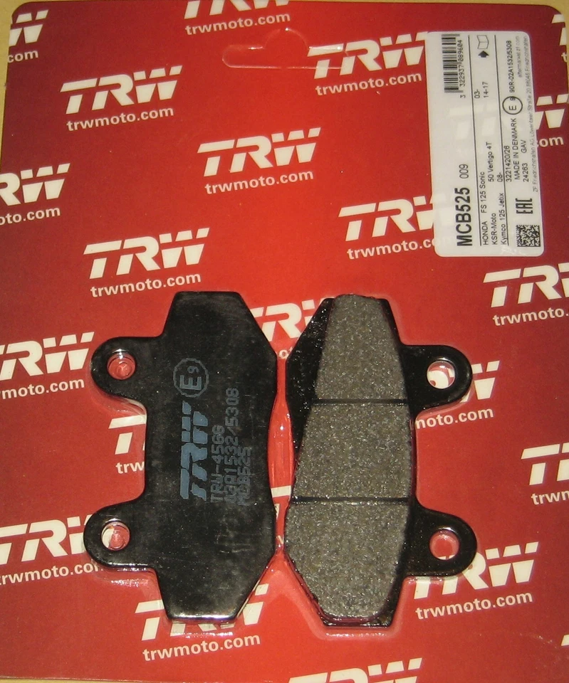 Bremsbeläge für AJS DD-E 125 MK2 Regal Raptor Bj. 2008-2011 vorne - Bild 1 von 1