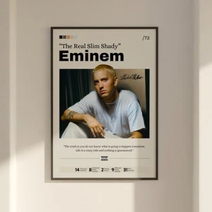 Eminem poster, Eminem print fan gift, artist print art, Eminem album print - Picture 1 of 10