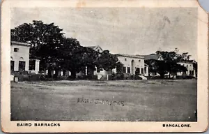 India Baird Barracks Bangalore Postal Vintage B205 - Imagen 1 de 2