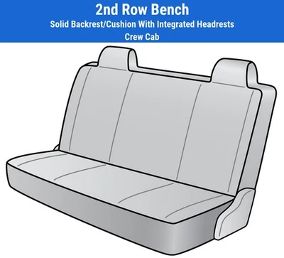 正品氯丁橡胶座椅套适用于 2000 日产 Frontier — 第 1/4 张图片