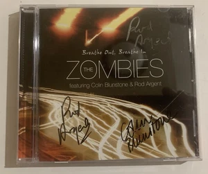 The Zombies - Breathe Out, Breathe In CD 2011 Red House Records *Autographed* - Picture 1 of 17