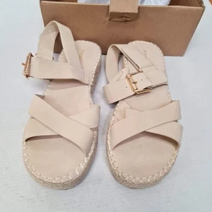 Sandalia V by Very para mujer UK 8E EU 42 - crema - Imagen 1 de 9