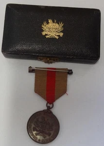 1902 Marksman’s Medal 3rd Volunteer Battalion Gloucestershire Regiment In Case - Bild 1 von 6