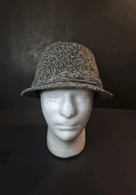 Tapas Clásico Poliéster Lana Tejido Unisex Fedora Trilby Sombrero - Talla S/M  Foto 1 de 4