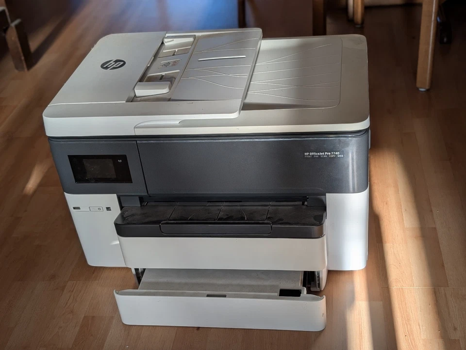 HP OfficeJet Pro 7740 Multifunktionsdrucker - Weiß (G5J38A) - Bild 1 von 2