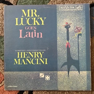 HENRY MANCINI Mr. Lucky Goes Latin Vinyl LP - 1961 RCA - Mono LPM 2360 - Picture 1 of 9