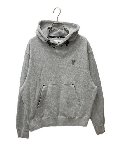 A BATHING APE (BAPE) Felpa con cappuccio pullover patch testa di scimmia Ape XLarge usata
