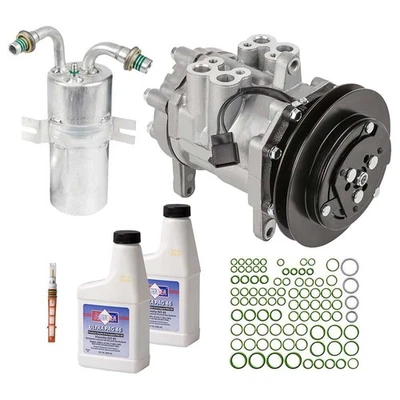 For Ford E-250 E-350 Econoline Club Wagon AC Compressor w/ A/C Repair Kit TCP - Image 1 of 4