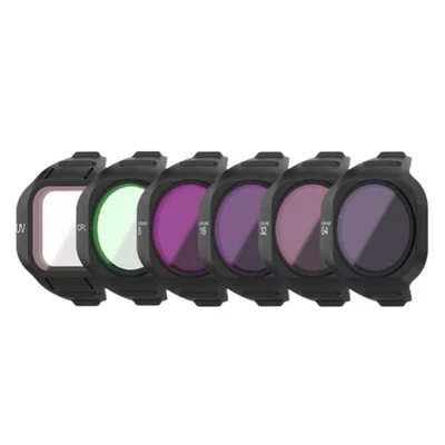 Comete Optical Glass Filter Set ND C UV for DJI Mini 5 Pro Camera Lens - Image 1 of 4