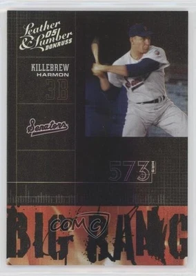 2005 Donruss Leather & Lumber Big Bang Silver /200 Harmon Killebrew #BB-14 HOF - Image 1 of 2
