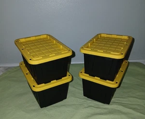 4 Lowe’s Teeny Tiny Tote Mini Storage Container Bin Totes With Lids  Lowes Viral - Picture 1 of 3