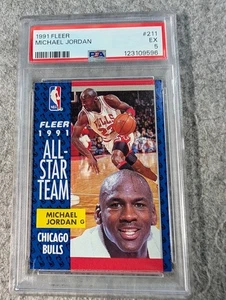 1992 Topps Michael Jordan #3 PSA 5 EX Highlight Chicago Bulls NBA - Imagen 1 de 1