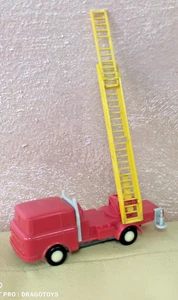 IGRA SKODA 706 RT FIRE ENGINE TRUCK FRICTION METAL PLASTIC TOY IGRA ITES 1969 - Picture 1 of 24