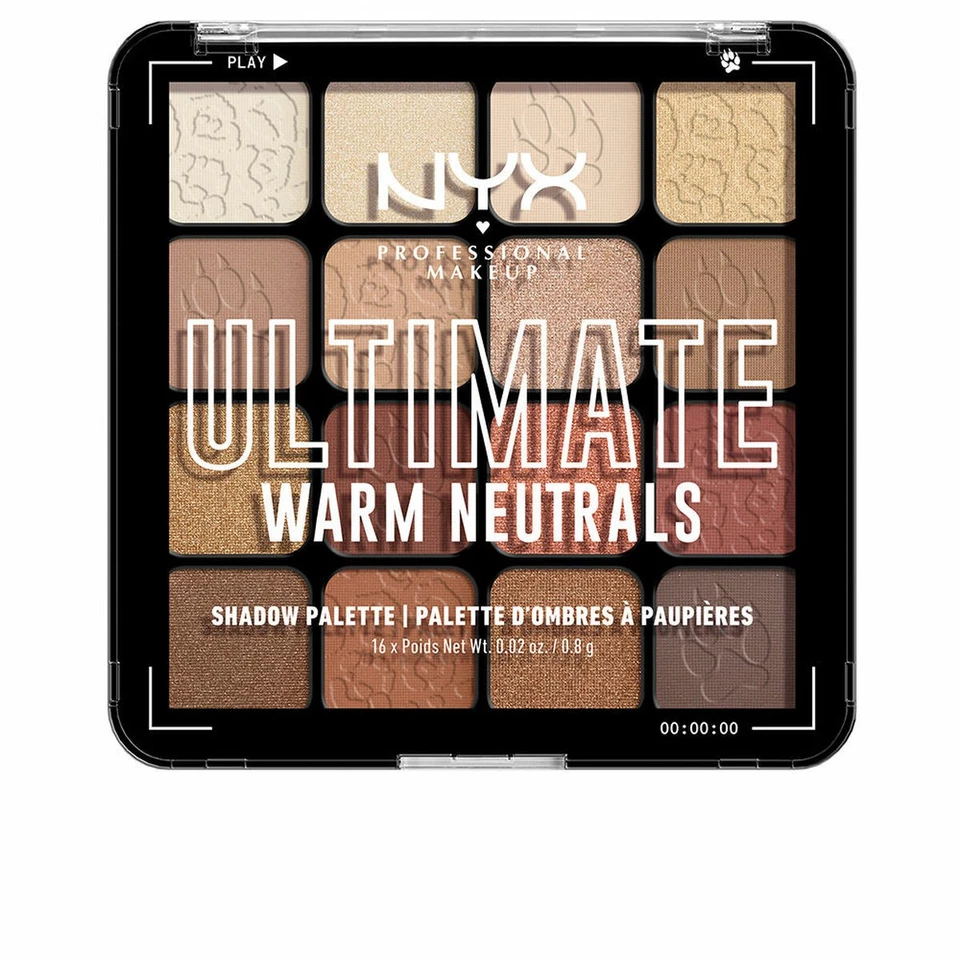 Palette mit Lidschatten NYX Ultimate #Warm neutrals 16 x 0,83 g - Bild 1 von 1