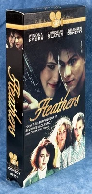 Heathers (VHS, 1994) Gold Edition - Christian Slater, Winona Ryder, Excellent - Image 1 of 4