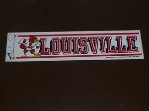 ADESIVO PARAURTI LOUISVILLE COLLEGE MOLTO COLORATO - Foto 1 di 1