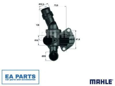 Thermostat, coolant for AUDI KTM SEAT MAHLE TI 6 80 - Image 1 of 3
