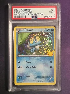 Froakie 22/25 McDonald's Collection Promo PSA 9 #4119 - Imagen 1 de 2