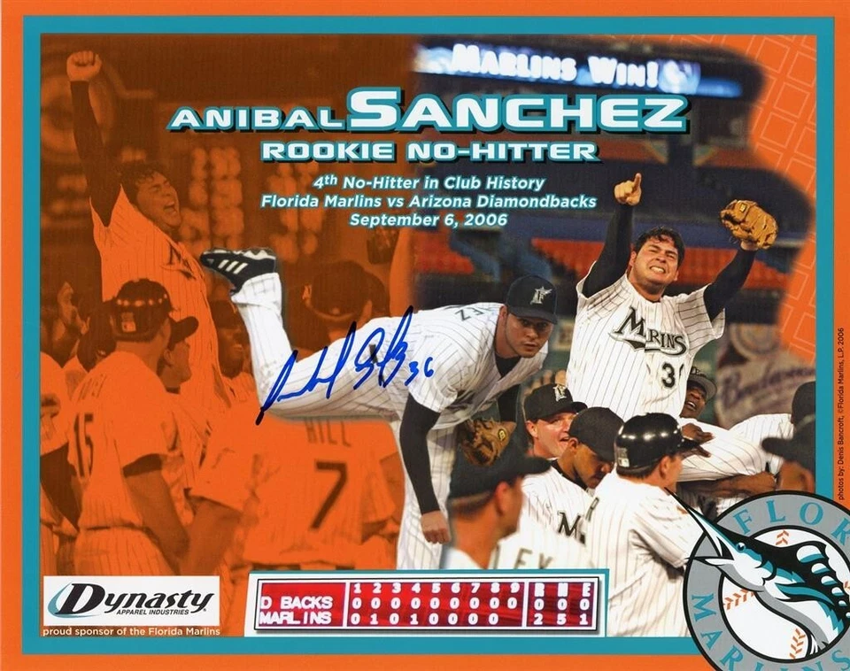 Fotografía firmada por Aníbal Sánchez Foto 1 de 1