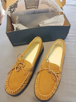 NUEVO EN CAJA TIMBERLAND 3333A MOCASÍN Zapatilla Zapato sin cordones PARA HOMBRES TALLA 11 BRONCEADO Foto 1 de 4