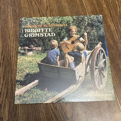 Birgitte Grimstad  Songs of Scandinavia LP Vinyl Record SK 1731  Original Insert - Image 1 of 4
