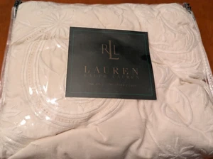 NEW IN PACKAGE Ralph Lauren Cream/Ivory Floral King Comforter COVER - Picture 1 of 5