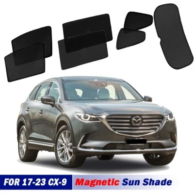 Parasoles magnéticos para Mazda CX-9 TC 16+ puerto delantero trasero ventanas parasol Foto 1 de 4
