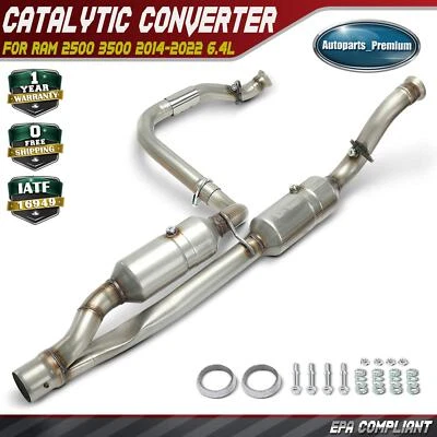 New Front Catalytic Converter for Ram 2500 3500 2014 2015 2016 2017-2022 V8 6.4L - Image 1 of 4