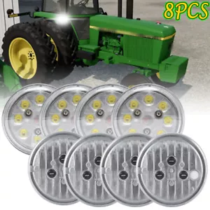 8X Par36 LED Sealed Hi/Lo Beam Work Light RE25126 For John Deere Tractor 2955 - Picture 1 of 10