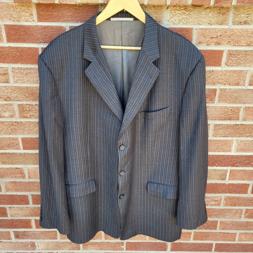 Giacca blazer uomo Burberry London Nordstrom taglia 50 lunga 100% lana