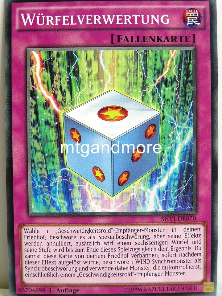 Yu-Gi-Oh - 3x Würfelverwertung - SHVI - Shining Victories - Bild 1 von 1