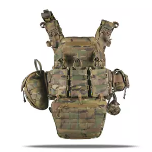 Kiborg GU Gen.2 Plate Carrier + 8 Tactical Pouches MOLLE Quick-Release - Picture 1 of 10