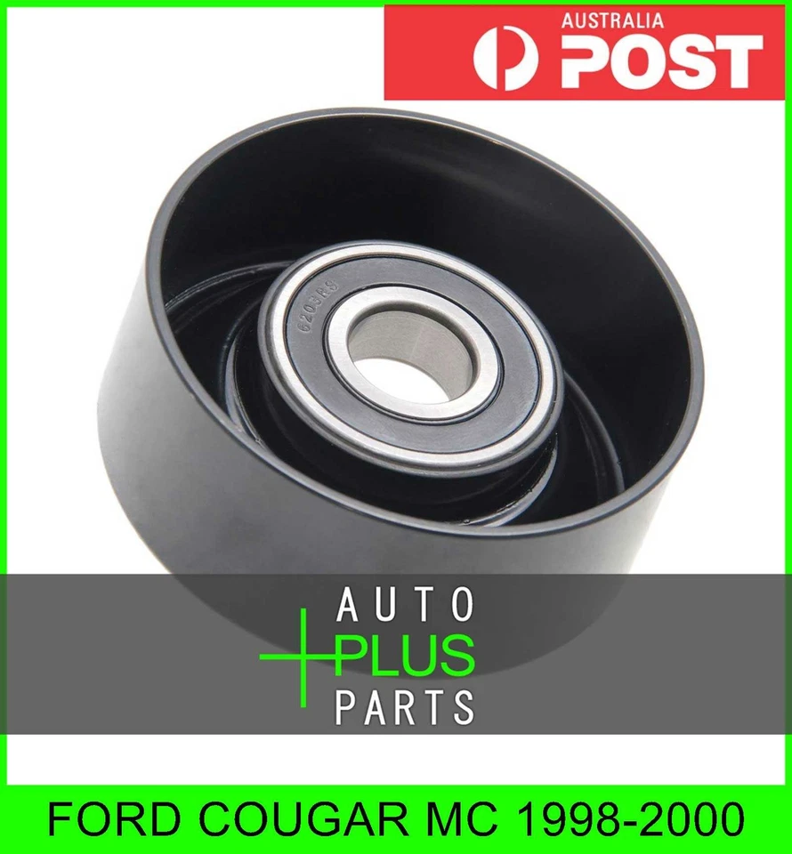 Fits FORD COUGAR MC 1998-2000 - Idler Tensioner Drive Belt Bearing Pulley - Photo 1/1