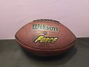 Wilson NFL Force offizieller flach brauner Original Fußball Junior Größe. - Bild 1 von 8
