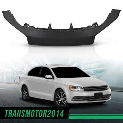 Front Black Air Dam Deflector Lower Valance Fit For 2015-2018 Volkswagen Jetta - Image 1 of 4
