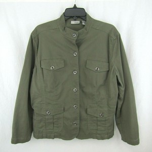 chicos military jacket
