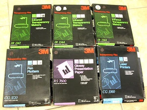 6 - 50 Packs 3M Infrared Transparency Film IR1142, IR1344, CG3120, CG 3360 - Picture 1 of 6