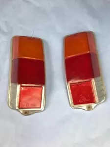 FIAT 500 F/L/R PAIR OF TAIL LIGHT LENS "Aric" coppia gemme fanali posteriori - Imagen 1 de 12