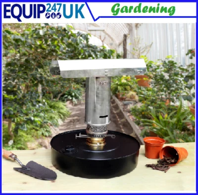 KINGFISHER Greenhouse Paraffin Single Burner Heater Warmer Green House Super Warmer